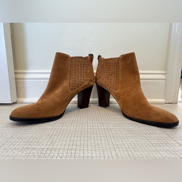 ANTONIO MELANI Tan Ankle Booties - Picture 4 of 8